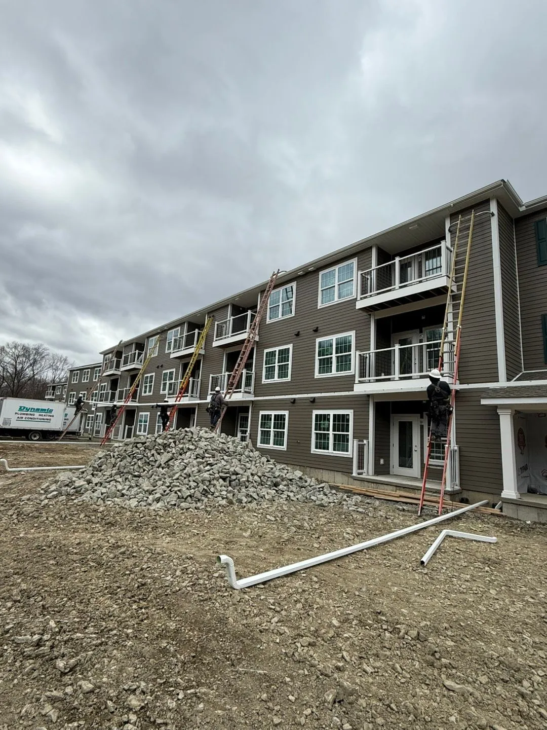 Gutter installation and drainage work in Dutchess County for water management